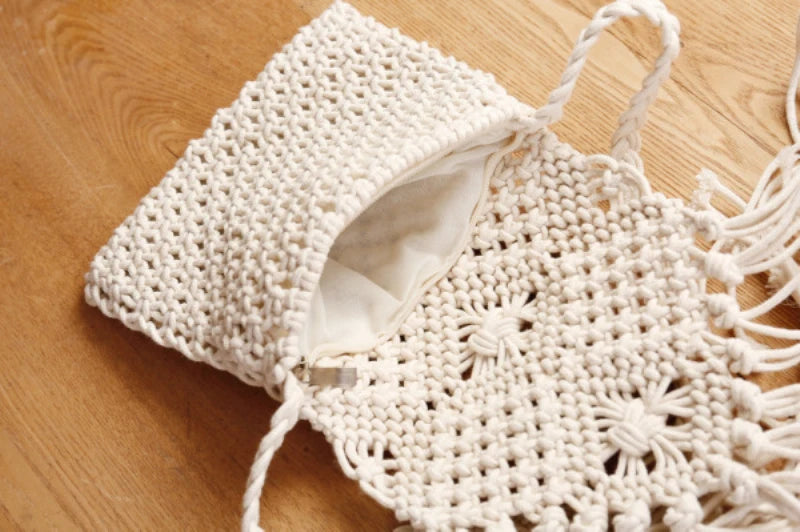 Tassel Crossbody Shoulder Bag
