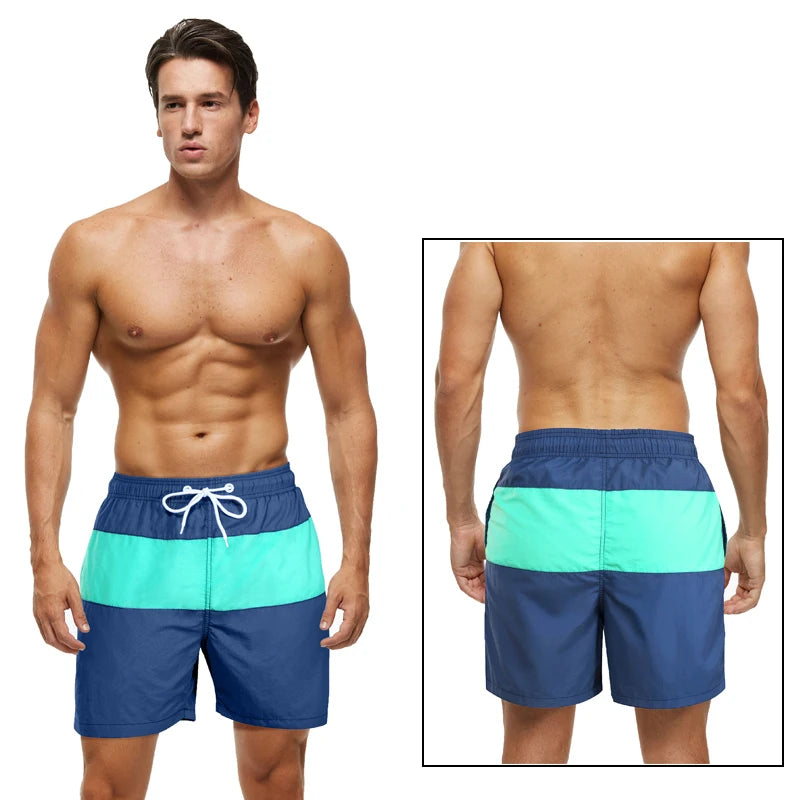 Blue Quick Dry Swim Shorts