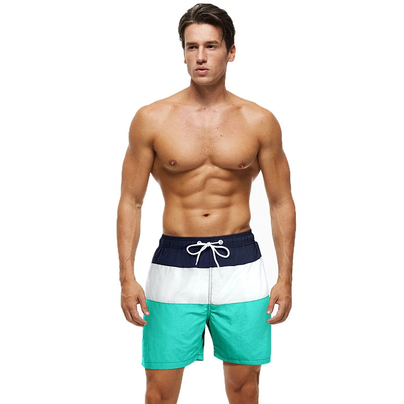 Blue Quick Dry Swim Shorts