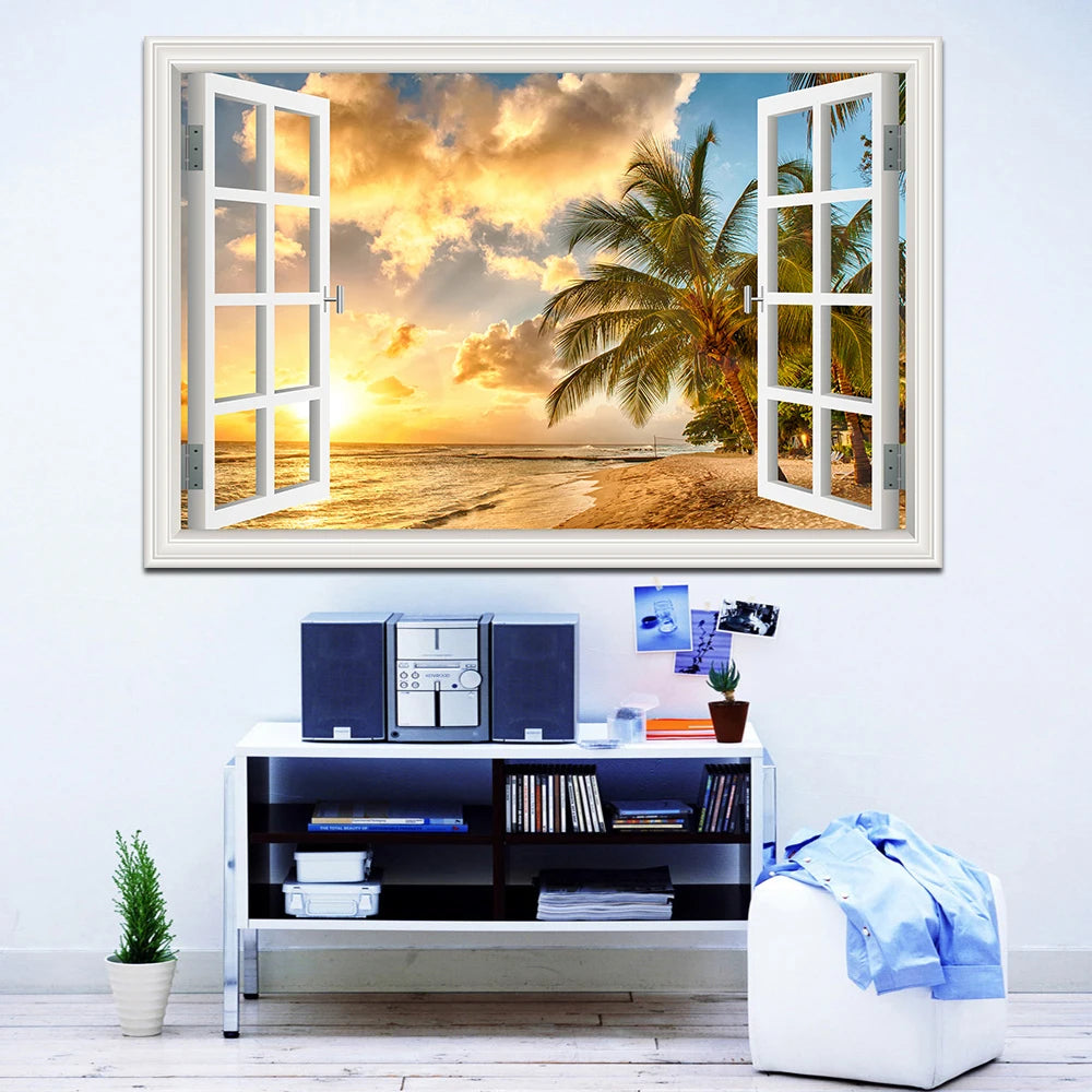 Beachscape Wall Stickers