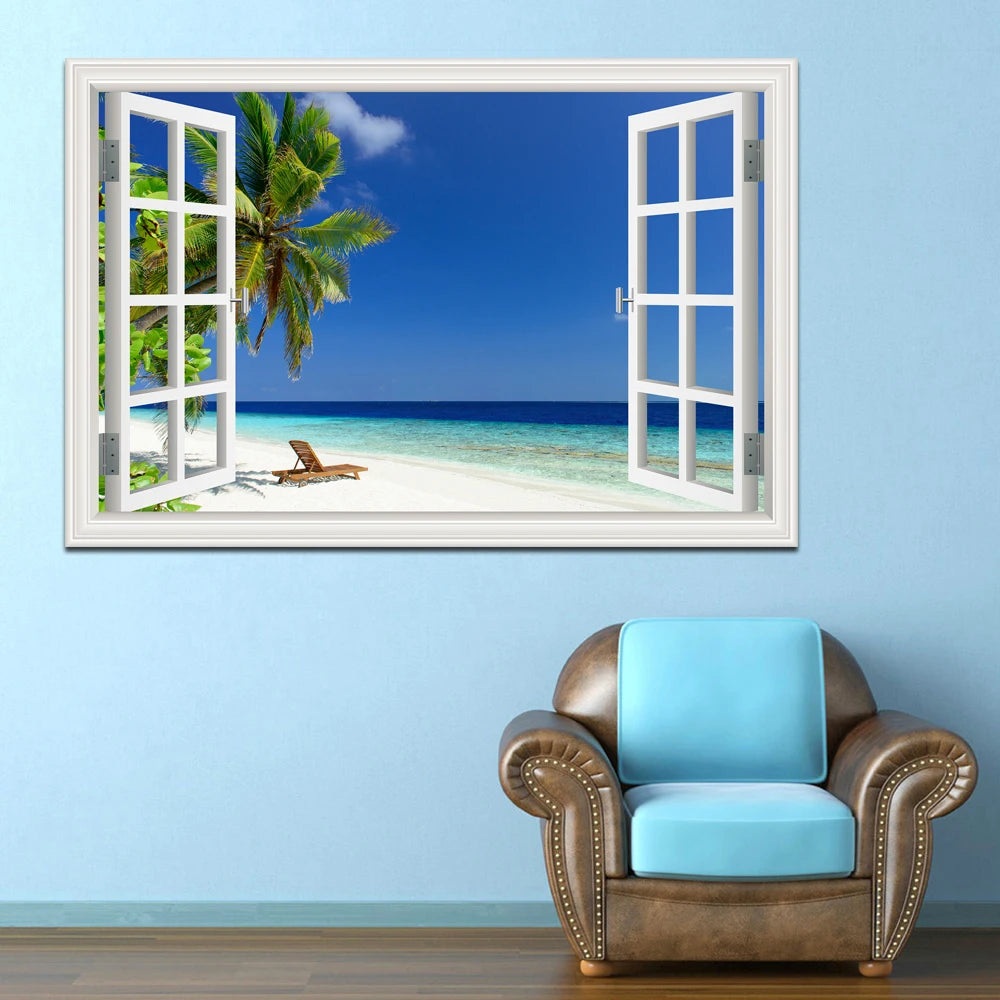 Beachscape Wall Stickers