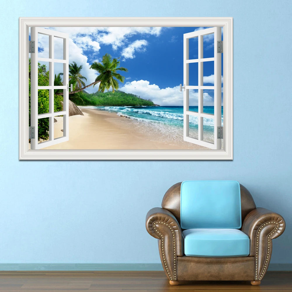 Beachscape Wall Stickers