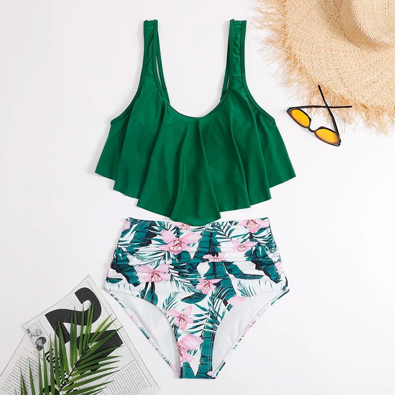 Byron Bikini Set - Green