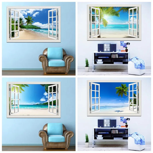 Beachscape Wall Stickers