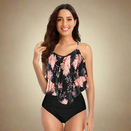 Noosa Beachwear - Dark Flower